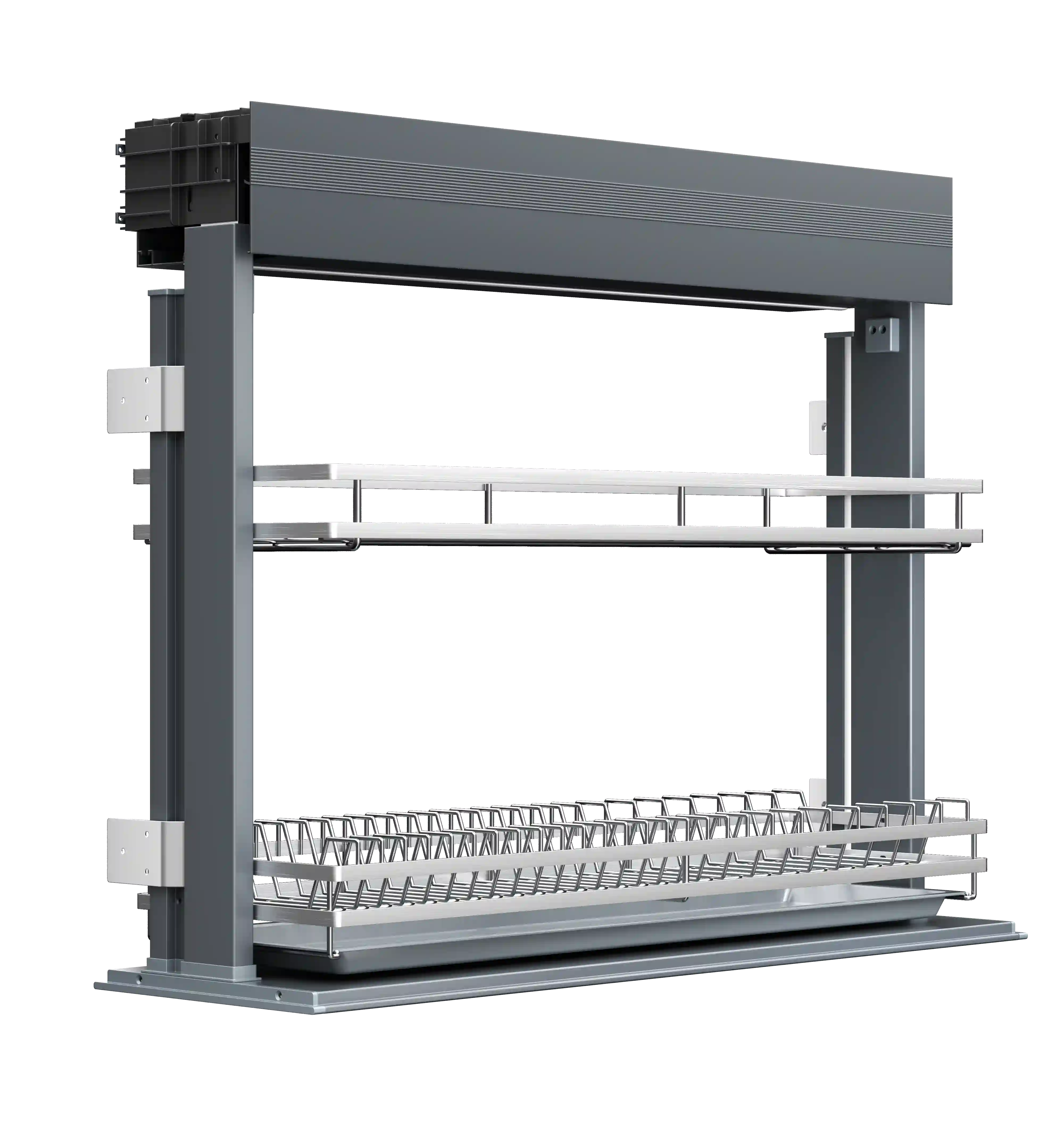 Electric Lift Down Dish Rack for Kitchen Cabinets suppliers
